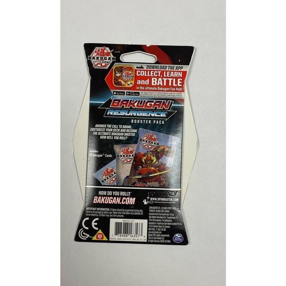 New Bakugan Battle Planet Resurgence Booster Packs-7 Packs Sealed‎